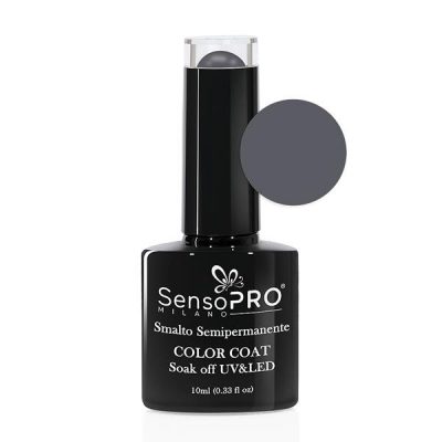 Oja Semipermanenta SensoPRO Milano 10ml culoare Gri - 013 Plain Mercury