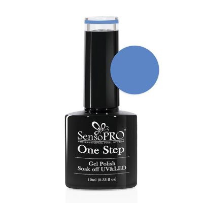 Oja Semipermanenta SensoPRO One Step 10ml - #045 Vacation Blue