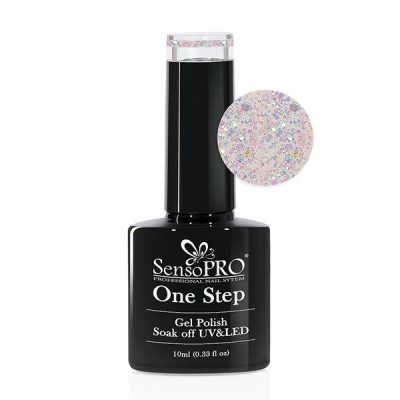 Oja Semipermanenta SensoPRO One Step 10ml culoare Alb - 023 Coconut