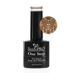 Oja Semipermanenta SensoPRO One Step 10ml culoare Auriu - 029 Glam Godess