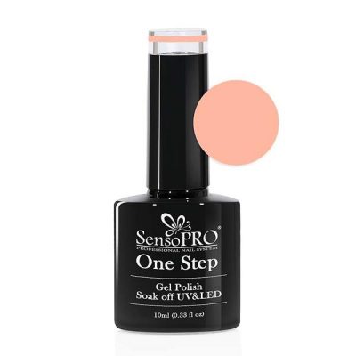 Oja Semipermanenta SensoPRO One Step 10ml culoare Roz - 008 Petal