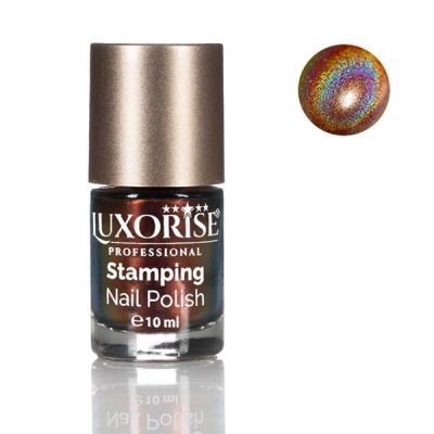 Oja Stampila Unghii - Holografica LUXORISE, Maple Syrup #03