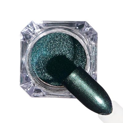 Pigment unghii Chrome #16 cu aplicator - LUXORISE