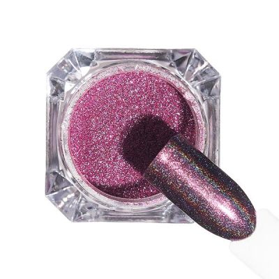 Pigment unghii Holografic #141 cu aplicator - LUXORISE