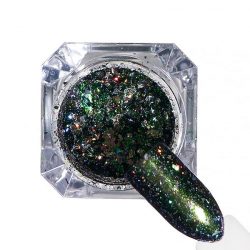 Pigment unghii Ice Effect #60 cu aplicator - LUXORISE