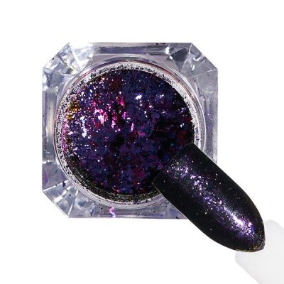 Pigment unghii Ice Effect #64 cu aplicator - LUXORISE