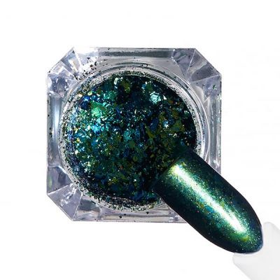 Pigment unghii Ice Effect #70 cu aplicator - LUXORISE