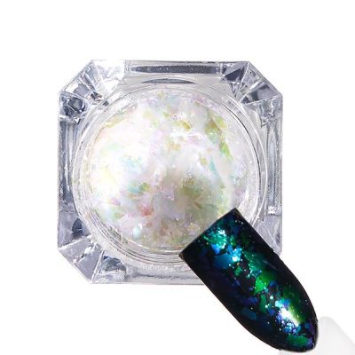 Pigment unghii Ice Effect #78 cu aplicator - LUXORISE