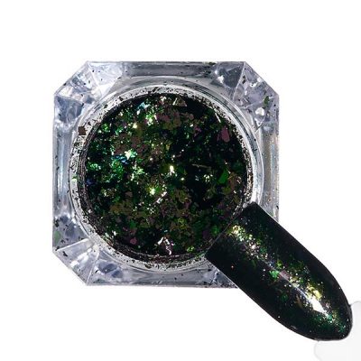 Pigment unghii Ice Effect #91 cu aplicator - LUXORISE