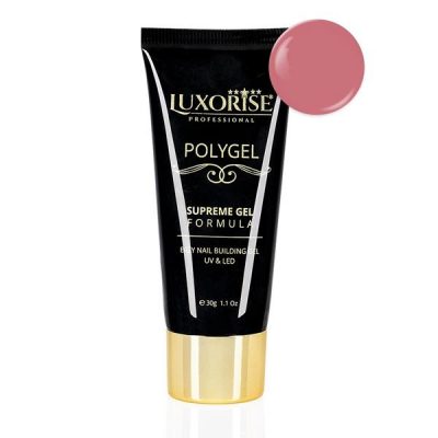 Polygel Supreme Gel LUXORISE 30g, Dusty Pink LX010