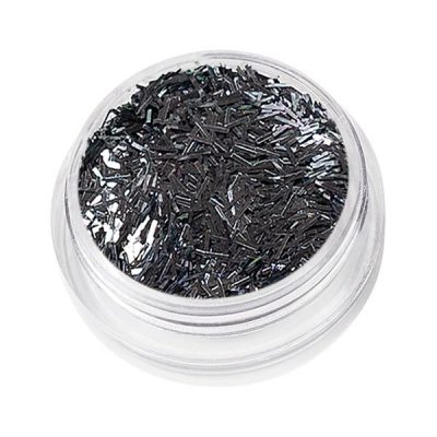 Sclipici Unghii Lung Nail Glitter Dance, Silver Black