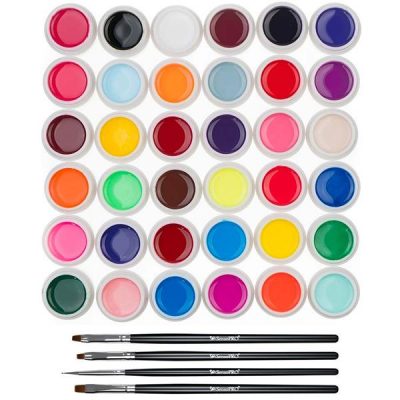 Set 36 geluri UV Color ENS PRO + CADOU