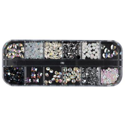 Strasuri Unghii 007 - Glacial Spoil