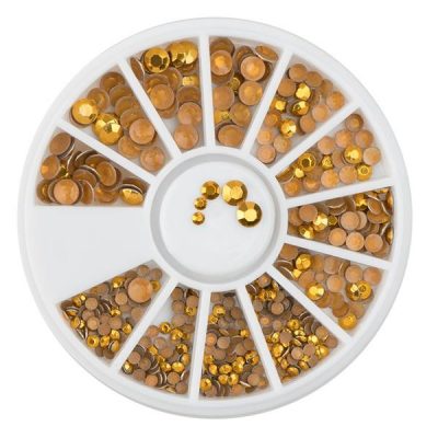 Strasuri Unghii Gold Collection - Carusel Strasuri