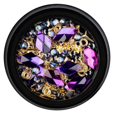 Strasuri Unghii Purple Prelude #08 - LUXORISE Germania