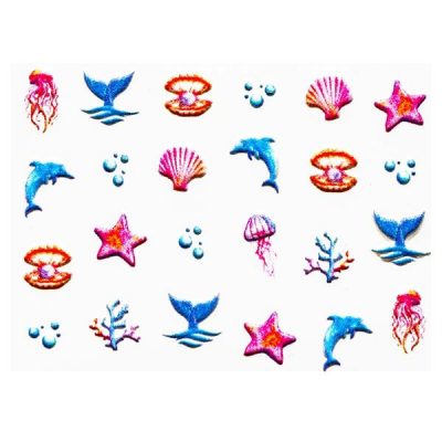 Tatuaj 3D Unghii LUXORISE Adventure LX090