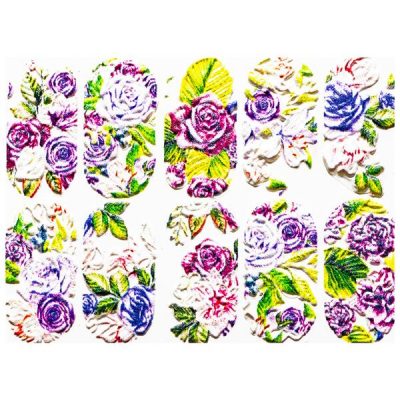 Tatuaj 3D Unghii LUXORISE Artistry LX065