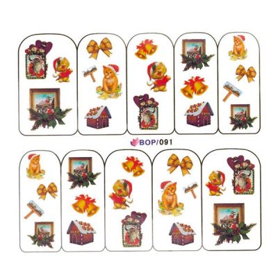 Tatuaj Unghii, model Bop/091