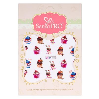 Tatuaj unghii SensoPRO Summer Challenge BN-819