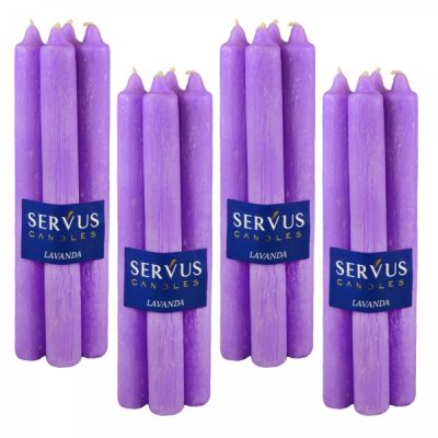 Set 16 Lumanari Parfumate Lavanda 2,2 22cm