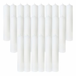 Bax 24 Lumanari Botez H35cm D5,5cm