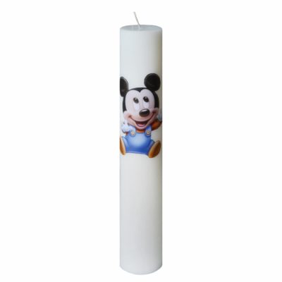 Lumanare Botez Baby Mickey H35cm D5,5cm