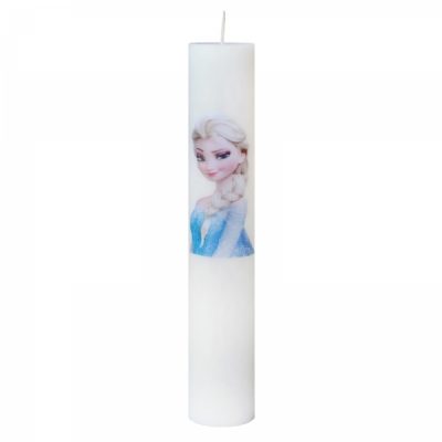 Lumanare Botez Elsa H40cm D7cm