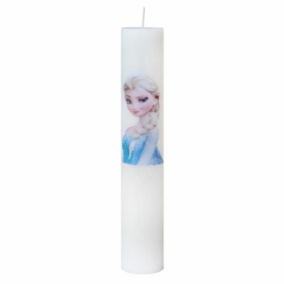 Lumanare Botez Elsa H30cm D5,5cm