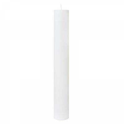 Lumanare Botez Alba H60cm D4,5cm