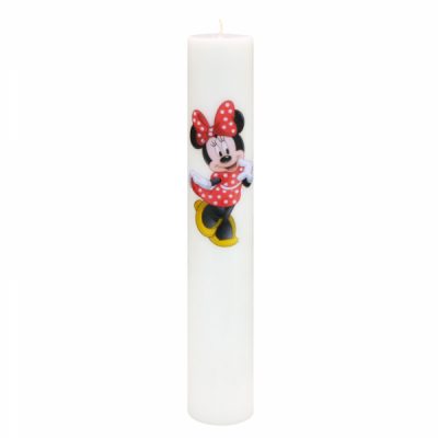 Lumanare Botez Minnie H40cm D5,5cm