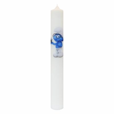 Lumanare Botez Strumf H40cm D4,5cm