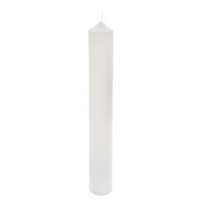 Lumanare Botez Rustica H35cm D4,5cm