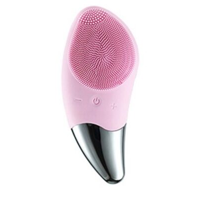 Aparat Pentru Masaj Facial Si Curatarea Tenului BR-020 Roz Deschis