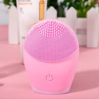 Dispozitiv Electric Pentru Curatare Faciala, Roz - OPE62