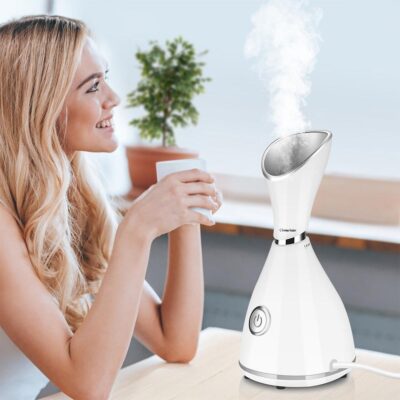 Dispozitiv Nano Ionic Portabil Pentru Infuzie Faciala cu Abur,Spray hidratare faciala