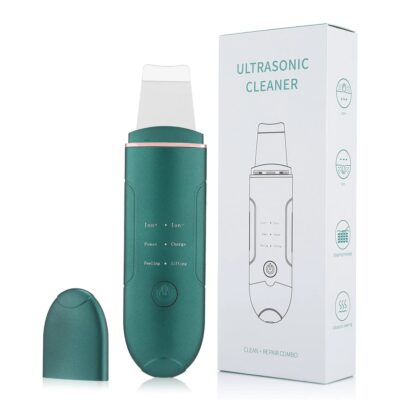 Dispozitiv Pentru Curatare Faciala si Pilling Ultrasonic 1.5W, Verde