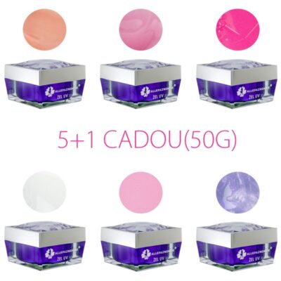 Kit Geluri ALLEPAZNOKCIE 5+1 Cadou 50ml