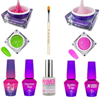Kit profesional gel molly lac 12