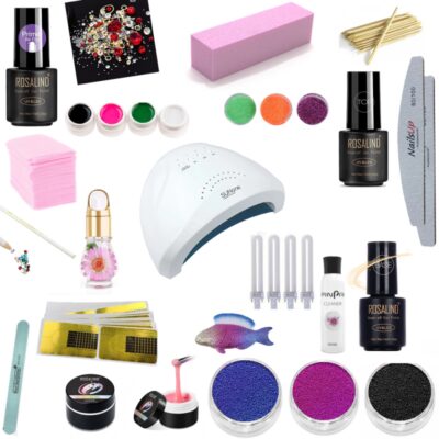 KIT UNGHII GEL ROSALIND - 13