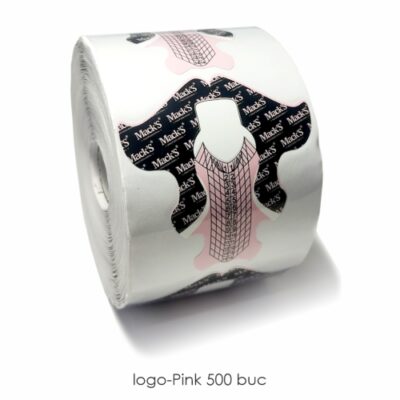 Sabloane Unghii, Macks Pink, 500buc