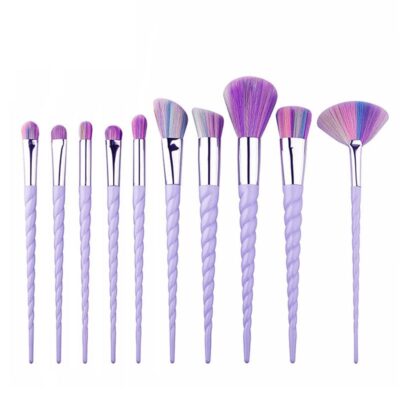 Set 10 Pensule Machiaj, Rainbow Unicorn - C01