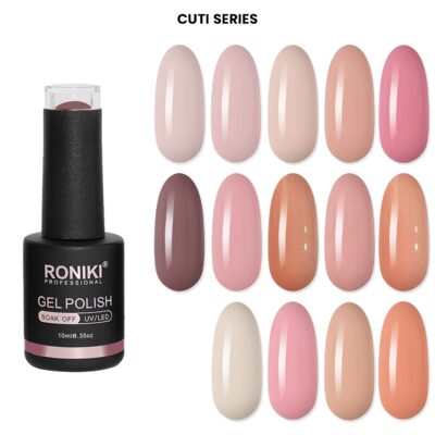 Set 14 Oje Semipermanente Roniki 10ml - CUTI SERIES